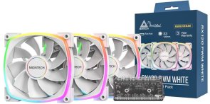 Кулер Montech AX120 PWM White 3pcs (AX120(W3I1))
