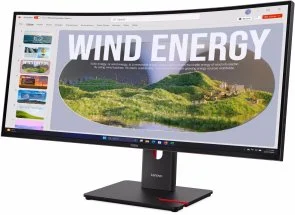 Фото: Монітор Lenovo ThinkVision T34wd-40 (64AEGAT1UA) - 34" VA / 3440x1440 / 120 Гц / HAS № 3 | KTC