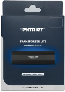 Зовнішній SSD-накопичувач Patriot Transporter Lite 1TB Black (PTPL1TBPECB)