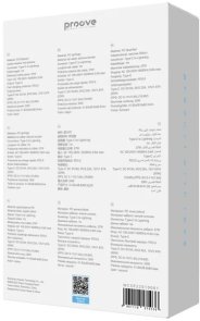 Зарядний пристрій Proove Silicone Power 2 20W Black with Type-C / Lightning (WCSP22010001)