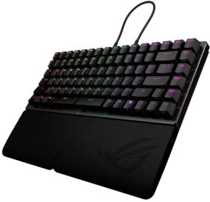Фото: Клавіатура ASUS ROG Falcata Split HFX V2 Magnetic Switch WL/BT/USB Black (90MP043H-BKUA20) № 4 | KTC