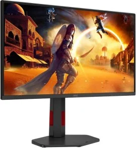 Фото: Монітор AOC Q25G4SR Black/Red - 24.5" IPS / 2560×1440 / 300 Гц / Adaptive Sync / Pivot / HAS № 3 | KTC