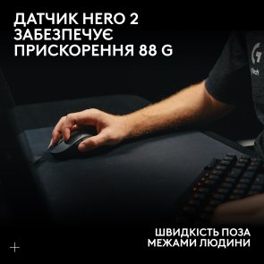 Миша Logitech G Pro X Superlight 2 Black (910-006630)
