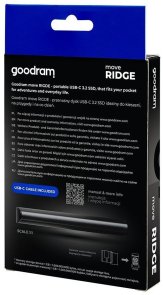 Зовнішній SSD-накопичувач GOODRAM Move Ridge 2TB Black (SSDR-GMRE-02T-K0)