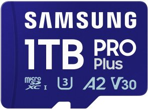 FLASH пам'ять Samsung Pro Plus UHS-I V30 U3 A2 Micro SDXC 1Tb Blue with adapter (MB-MD1T0SA/EU)