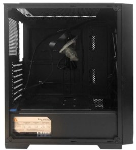 Корпус Golden Field 3803 Black with window (3803B 500W)