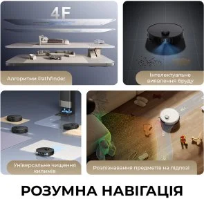 Фото: Робот-пилосос Dreame Bot L40s Pro Ultra Black (RLL74CE-BL) № 5 | KTC