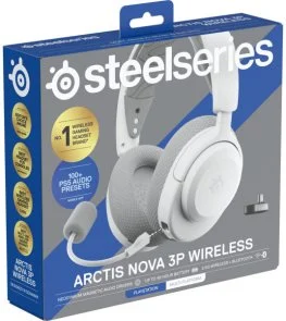 Фото: Гарнітура SteelSeries Arctis Nova 3P White (61687) № 5 | KTC