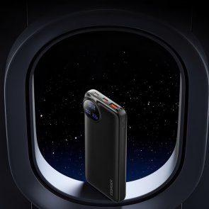 Батарея універсальна Essager Heteromypil 22.5W digital display 10000mAh Black (EDY1W-YT01-Z)