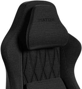 Крісло Hator Darkside 3 Fabric Size L Black (HTC3010L)