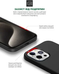 Фото: Чохол ArmorStandart for Apple iPhone 15 Pro - ICON2 MagSafe Black (ARM72743) № 5 | KTC
