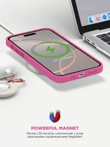 Фото: Чохол ArmorStandart for Apple iPhone 16 Pro - ICON2 MagSafe Fuchsia (ARM81319) № 9 | KTC