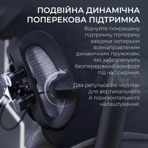 Фото: Крісло SIHOO Doro S300 Dark Grey (S300-M201) № 8 | KTC