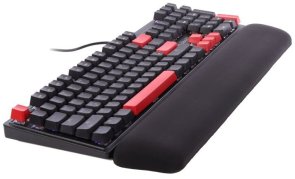 Клавіатура Bloody BLMS Red Switch USB Fire Black (S525N Fire Black)