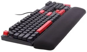 Фото: Клавіатура Bloody BLMS Red Switch USB Fire Black (S525N Fire Black) № 4 | KTC