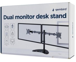 Кронштейн Gembird MS-D2ST-02 Black