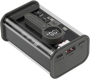 Батарея універсальна Gembird PB09-TQC3-01 9000mAh 20W Black