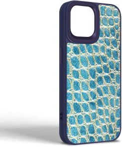Фото: Чохол Harder for Apple iPhone 15 - Crocosaur Blue (ARM76700) № 2 | KTC