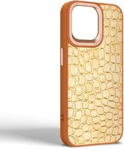 Фото: Чохол Harder for Apple iPhone 15 Pro Max - Crocosaur Beige (ARM76709) № 2 | KTC