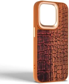 Фото: Чохол Harder for Apple iPhone 15 Pro - Glamorous Croco Magma (ARM76764) № 2 | KTC