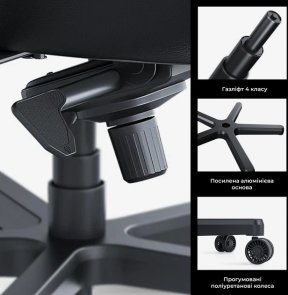 Крісло Anda Seat Kaiser 4 V2 Size XL Grey Fabric (AD12YDDC-XLL-20-G-CF-03)