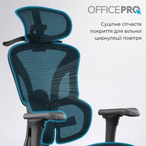 Крісло OfficePro Elite OC950B Black