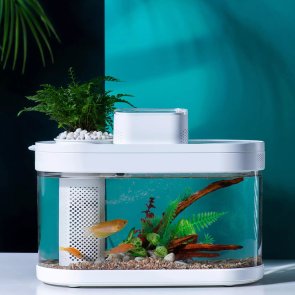 Акваріум Xiaomi Descriptive Geometry Eco Fish Tank Pro White (HF-JHYJ007)
