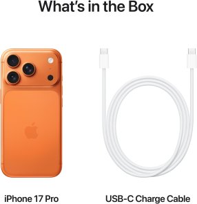 Смартфон Apple iPhone 17 Pro 256GB Cosmic Orange (MG8H4)