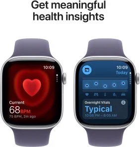Фото: Смарт годинник Apple Watch Series 11 GPS - 46mm Silver Aluminium Case with Purple Fog Sport Band - S/M (MEV94) № 5 | KTC