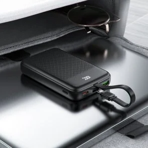 Фото: Батарея універсальна Acefast M13 10000mAh 22.5W Black with USB Type-C (6974316283959) № 5 | KTC