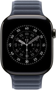 Ремінець Apple for Apple Watch 46mm - Magnetic Link Navy - S/M (MGDH4)