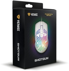 Миша Yenkee YMS 3030WE Shotgun White (45015502)
