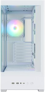 Корпус Zalman P40 DS White with window (P40DSWHITE)