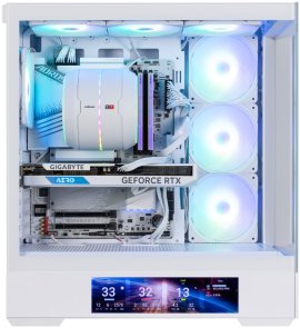 Корпус Zalman P40 DS White with window (P40DSWHITE)