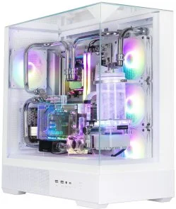 Фото: Корпус Zalman P40 Prism Plus White with window (P40PRISMPLUSWHITE) № 8 | KTC
