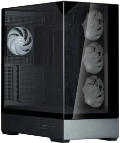 Фото: Корпус Zalman P40 Prism Plus Black with window (P40PRISMPLUSBLACK) № 3 | KTC