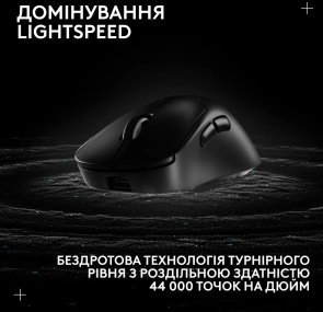 Миша Logitech G Pro X Superlight 2 Dex Wireless Black (910-007357)