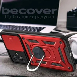 Фото: Чохол BeCover for Motorola G55 - Military Red (713059) № 6 | KTC