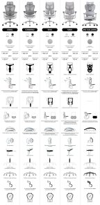 Крісло SIHOO Doro S300 Light Grey (S300-M202)