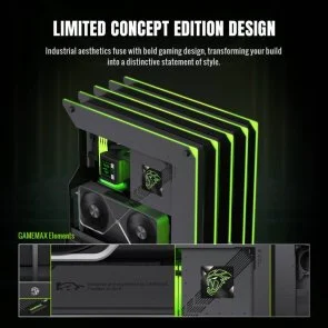 Фото: Корпус Gamemax Blade Concept Black № 8 | KTC
