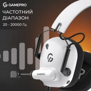 Фото: Гарнітура GamePro Genesis Mercury White (HS120W) № 10 | KTC