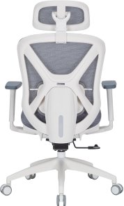 Крісло OfficePro Atlas OC630-W-DG-DG White/Dark Gray