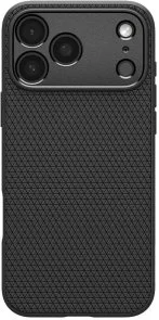 Фото: Чохол Spigen for Apple iPhone 17 Pro - Liquid Air Matte Black (ACS10331) № 3 | KTC