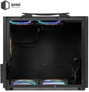 Фото: Корпус QUBE Bring ARGB Black with window (BRING_GBNU3) № 4 | KTC
