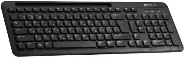 Фото: Клавіатура Xtrike Me KB-303 ENG/UKR Wireless Black (KB-303UA) № 3 | KTC