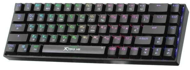 Фото: Клавіатура Xtrike Me GK-995W ENG/UKR WL/BT/USB Black (GK-995WBKUA) № 3 | KTC
