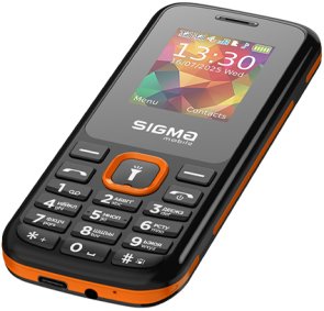 Мобільний телефон SIGMA X-Style 171 Mini Black/Orange