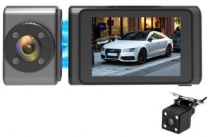 Відеореєстратор Aspiring Alibi 9 GPS 3 Cameras Speedcam (CD1MP20GAL9)