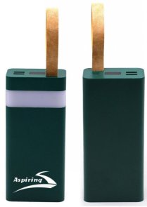 Батарея універсальна Aspiring Light 30 30000mAh 22.5W Green (P30000L)