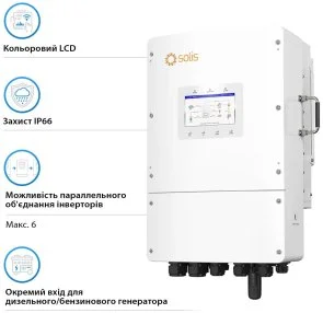 Фото: Інвертор Solis S6-EH3P12K02-NV-YD-L 12000W № 3 | KTC